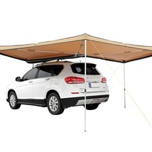 VEVOR Vehicle Awning 270 Degree, 8.2&#39; Height Retractable Car Side Awning... - $491.14