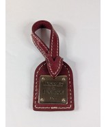 DOONEY &amp; BOURKE Logo Red Leather Purse Tag With 1975 Emblem - $301.38 MXN