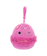 Squishmallows 3.5 Inch Clip On Middy the Macaron Valentines Plush - £11.64 GBP