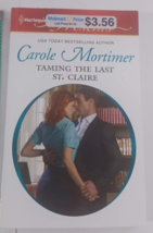 taming the last st. claire by carole mortimer paperback good - £4.44 GBP