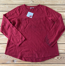 croft &amp; barrow NWT $36 women’s pullover sweater Size M red J9 - £9.10 GBP