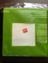 Dritz Longarm Project Planning Sheet 40&quot; x 40&quot; with protective cover NEW - $12.00