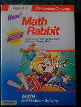 The Learning Company Math Rabbit Preschool Macintosh HD discs disks 1994 - £6.79 GBP