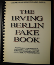 Irving Berlin Fake Book Songbook 1992 183 Songs Hal Leonard Publishing Corp - £10.44 GBP