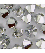 4mm Crystal Argent Light Swarovski Xilion Beads 5328 ( 72 ) CAL silver b... - £5.66 GBP