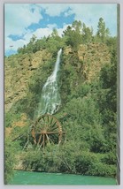 Waterfalls And Water Wheel Idaho Springs Colorado Vintage Postcard - $6.90