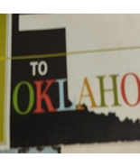 Vintage 1960s Oklahoma Lodges State Park Travel Map Brochure Pamphlet - €10,06 EUR