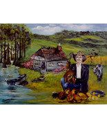 Buddy Ebsen &quot;UNCLE JED COUNTRY&quot; Artist&#39;s Proof signed lithograph w/COA  - $300.00