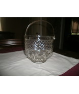  Glass Ice Bucket with Metal Handle - $6.85 CAD