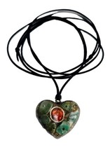 Red Rose Heart Orgone Talisman Love  Attraction Passion Sex Lust  Tiger Eye - £17.73 GBP