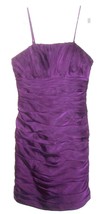 Bill Levkoff Red Violet Purple Formal Dress with Removable Straps Sz 6 - £21.57 GBP