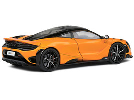 2020 McLaren 765 LT Papaya Spark Orange Metallic &amp; Black 1/43 Diecast Mo... - $39.24