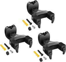 Donner Guitar Wall Mount Locking 3-Pack, Guitar Wall Hangers Auto Lock, Black - £31.45 GBP