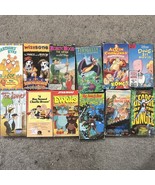 VHS tapes Lot Of 12 Cartoons Star Wars Ewok, Jungle Book, Disney, Charlie Brown - $14.80