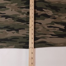 Black Jack Men's T-Shirt Black & Green Camo Henley Raglan Long Sleeve Tee Sz XL image 14