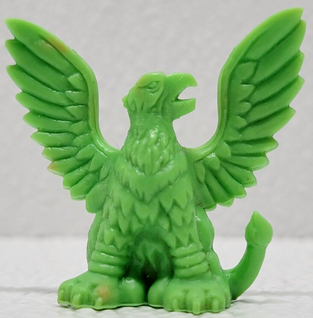 Vintage 90s Neon Green Griffin MatchBox Monster in My Pocket MIMP Lion E... - $31.18
