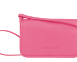Longchamp Le Foulonne Leather Wallet-On-Strap Crossbody Clutch ~NWOT~Candy - $191.57