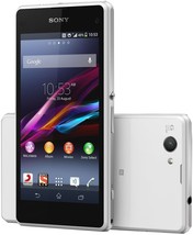 Sony Xperia z1 compact 2gb 16gb d5503 20.7mp 4.3" android 5.1 smartphone white - $179.99