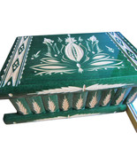 East European Puzzle-Jewelry Wood Box Case w Secret Compartment Hidden K... - £56.02 GBP