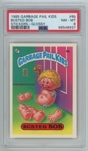 1985 Topps Garbage Pail Kids OS1 Series 1 Busted Bob 6b Glossy Card Psa 8 Gpk - £109.46 GBP