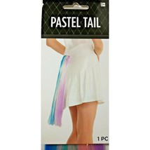 Pastel Rainbow Tail Unicorn Pony Design Teal Pink Purple - £5.55 GBP