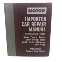 Motor Imported Car Repair Manual 1988-91 Incl Light Trucks 13th Edition ... - $11.69