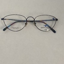 Vtg New Dakota Smith Eyeglasses 1438 Abilene Antique Blue 3392 52-20-140... - $36.00