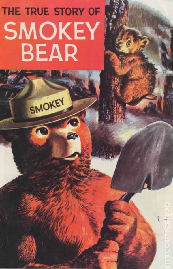 Primary image for SMOKEY BEAR COMIC + SMOKEY BEAR POSTCARD