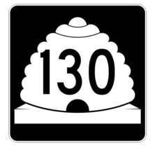 Utah State Highway 130 Sticker Decal R5454 Highway Route Sign - $1.45+