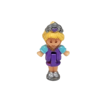 VINTAGE 1993 POLLY POCKET PONY PARADE RING BLONDE GIRL REPLACEMENT FIGURE - $23.75