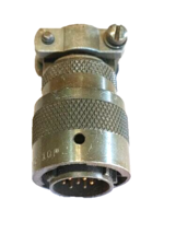 10 Pin Burndy MS3116F12-10P – 6812 , Military Twist Lock Plug Nos - £28.44 GBP