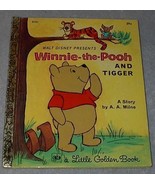 Walt Disney Winnie the Pooh and Tigger Vintage 1968 Little Golden Book  - $110.22 MXN
