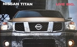 2004 Nissan TITAN sales brochure catalog HUGE INTRO US 04 5.6 - $8.00