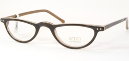 Vintage Röhm Germany 9024 877 Mocha Olive Rare Eyeglasses Frame Rohm 44-22-145mm - $47.52