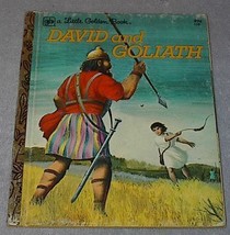  David and Goliath Vintage 1976 Little Golden BooK - £4.75 GBP