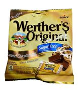 Storck Werther&#39;s Original Caramel Chocolate Hard Candies Sugar Free 1.46... - €10,16 EUR