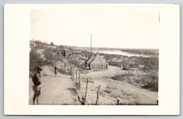 RPPC Laredo Texas Military Camp Co. F 37th Infantry Soldiers c1917 Postcard S24 - £30.06 GBP