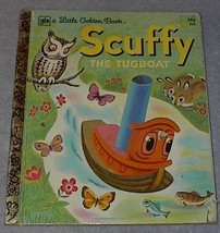 Scuffy the Tugboat Tibor Gergely Vintage 1978 Little Golden Book - £4.76 GBP