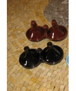 Small Tagine Pot - Small ceramic tagine pot with lid  -Moroccan Small tagine - $16.00