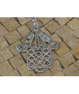 Evil eye charm keychain - Evil eye keychain - keychain - Hamsa Charm key... - £7.19 GBP