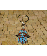 Lucky charm Hamsa -Hamsa Hand Keychain - Hamsa Evil Eye Keychain -Hamsa ... - $280.80 MXN