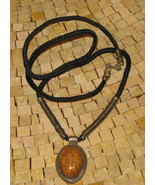 Tribal Tuareg Necklace- Ethnic necklace- Bead - $842.40 MXN