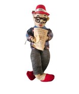 Vintage Stuart Inc. Retired Older Man &quot;Mr Social Security&quot; Doll Reading ... - €16,50 EUR