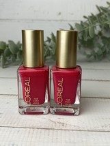 2x New L&#39;Oreal Paris Nail Polish Color Lacque-onic #417 Free Shipping - £7.68 GBP
