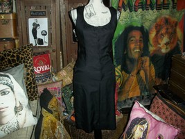 JASMIN SHOKRIAN Elegant Jet Black Dress Size XS/S - $80.00
