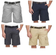 Wear First Men&#39;s 685 Legacy Belted Cargo Shorts  - £16.48 GBP
