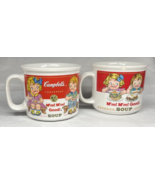 Campbell Kids 1993 1989 14oz Soup Mug Cup M&#39;m M&#39;m Good Boy Girl Westwood - £8.69 GBP