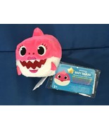 Mommy Shark (pink) Singing Plush Doll Small Cube - English Version Small n1 - $13.70 CAD