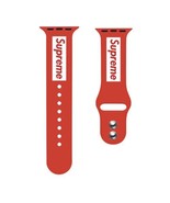 Supreme Logo Apple Watch Band 42mm 44mm 45mm USA located and Shipped - $23.36