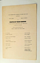 LYDIA LUNCH South Of Your Border RARE Program 1988 Emilio Cubeiro Jim Thirlwell - £269.39 GBP